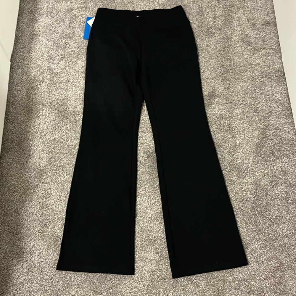 Ewedoos NWT Black Bootcut Activewear Pants Size Large